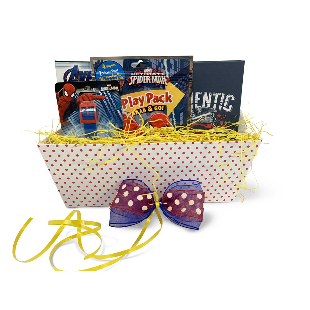 Easter Gifts For 8 Year Old Boy
 Easter Gift Baskets For Kids Super Hero Fun and Games