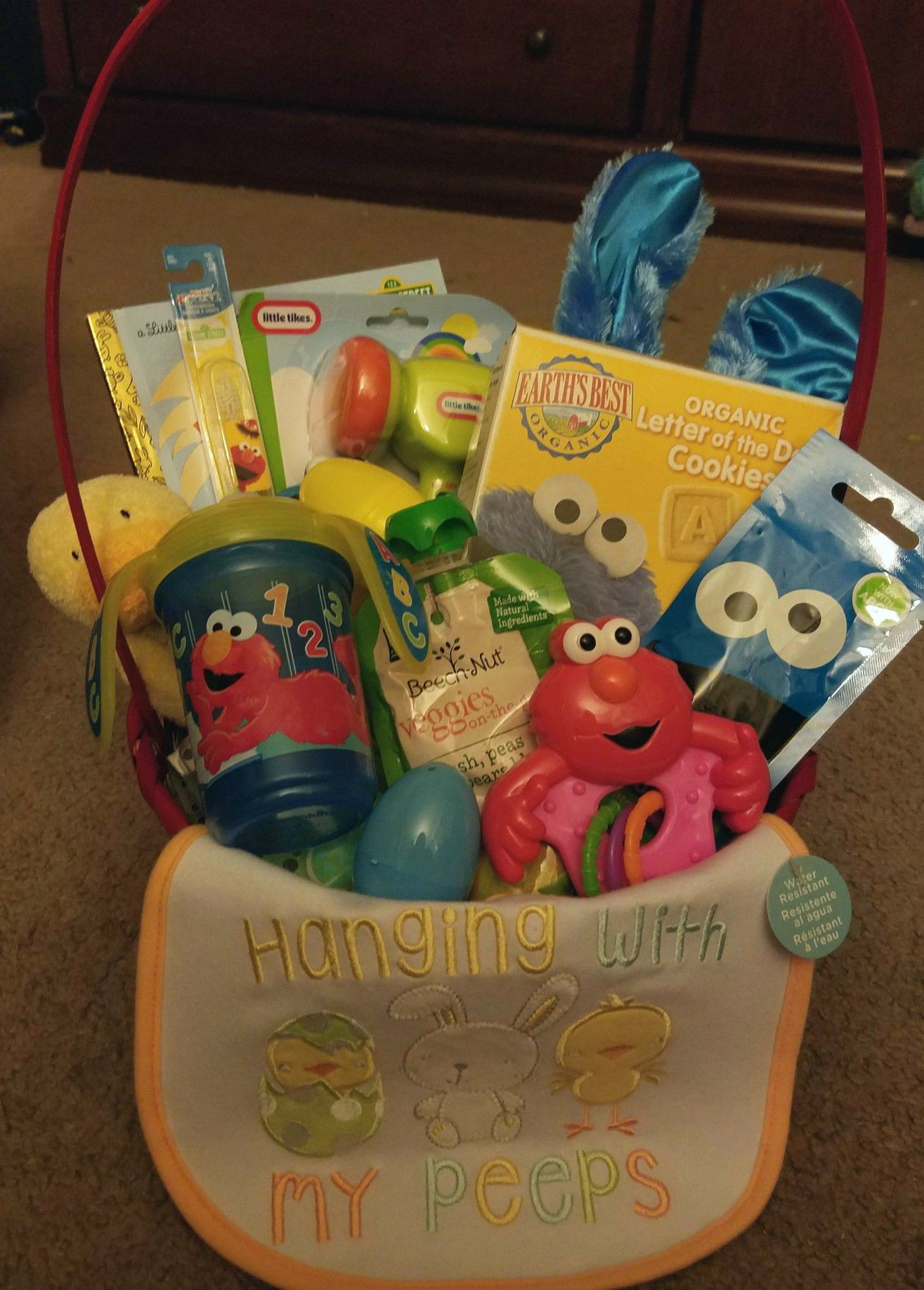 Easter Gifts For 8 Year Old Boy
 Easter Basket for 8 month old Boy Sesame Street theme