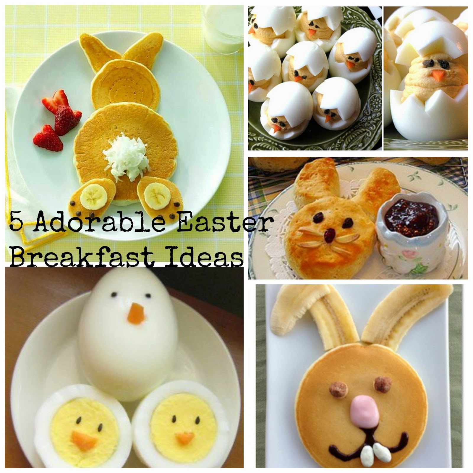 Easter Morning Ideas
 Pretti Mini Blog 5 Adorable Easter Breakfast Ideas