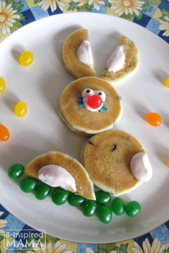 Easter Morning Ideas
 5 Minute Easter Bunny Pancakes Recipe for an Easter