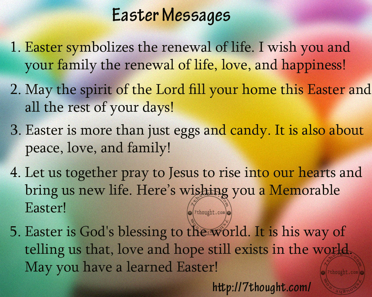 Easter Poems And Quotes
 Easter Thoughts Quotes QuotesGram