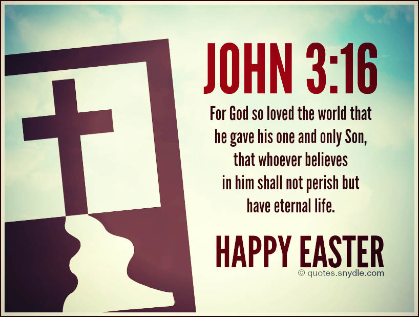 Easter Quotes Christian
 Easter Bible Quotes Quotes and Sayings