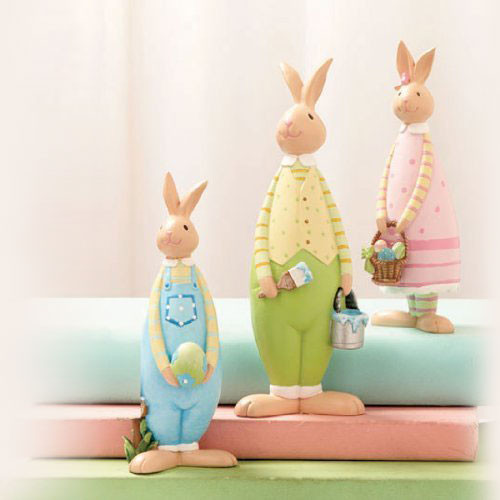 Easter Rabbit Decor
 20 Cute Easter Decorations Baskets Bunnies & Eggs to Buy