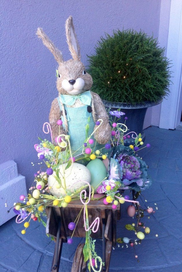 Easter Rabbit Decor
 30 Creative DIY Easter Bunny Decorations