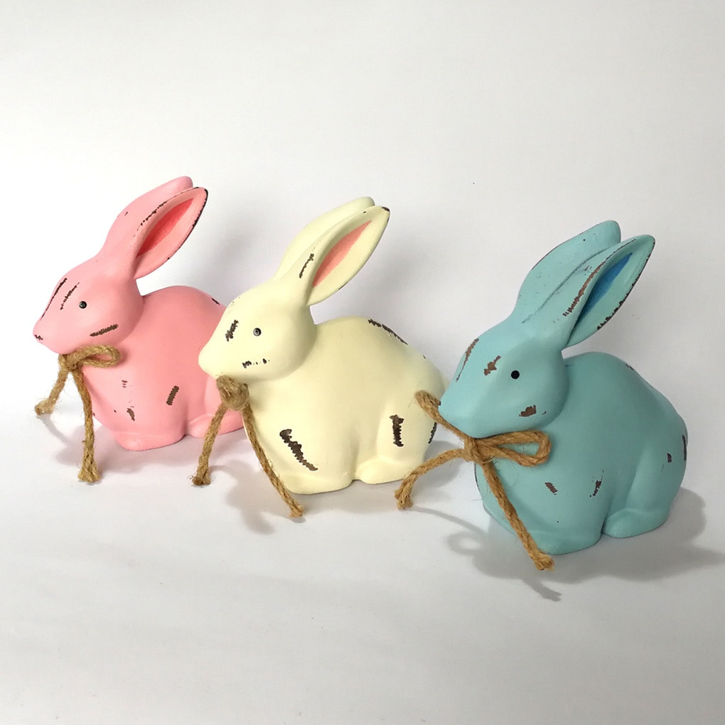 Easter Rabbit Decor
 Aliexpress Buy New Arrived Wooden Bunny Happy Easter