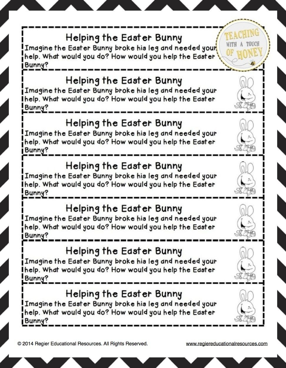 Easter Writing Activities
 Easter Writing Prompts FREE Thematic Units New Years