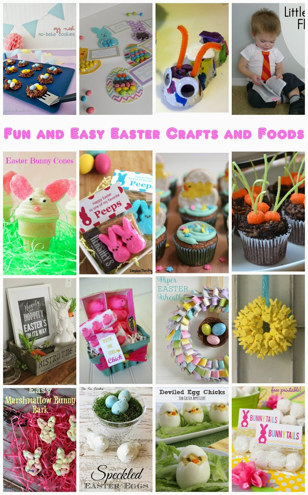 Easy Easter Party Ideas
 Pieces by Polly Fun and Easy Easter Crafts and Food