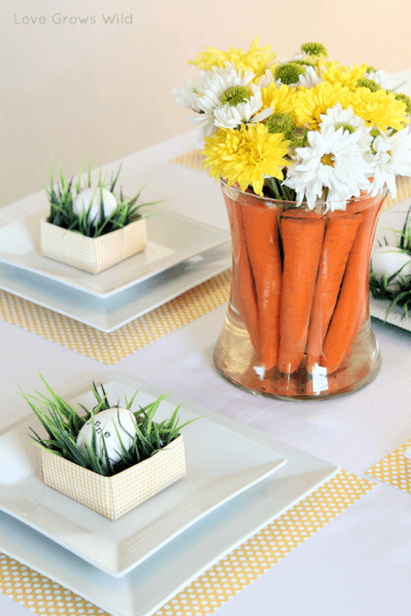 Easy Easter Party Ideas
 Simple and Sweet DIY Easter Party Decorations on Love the Day
