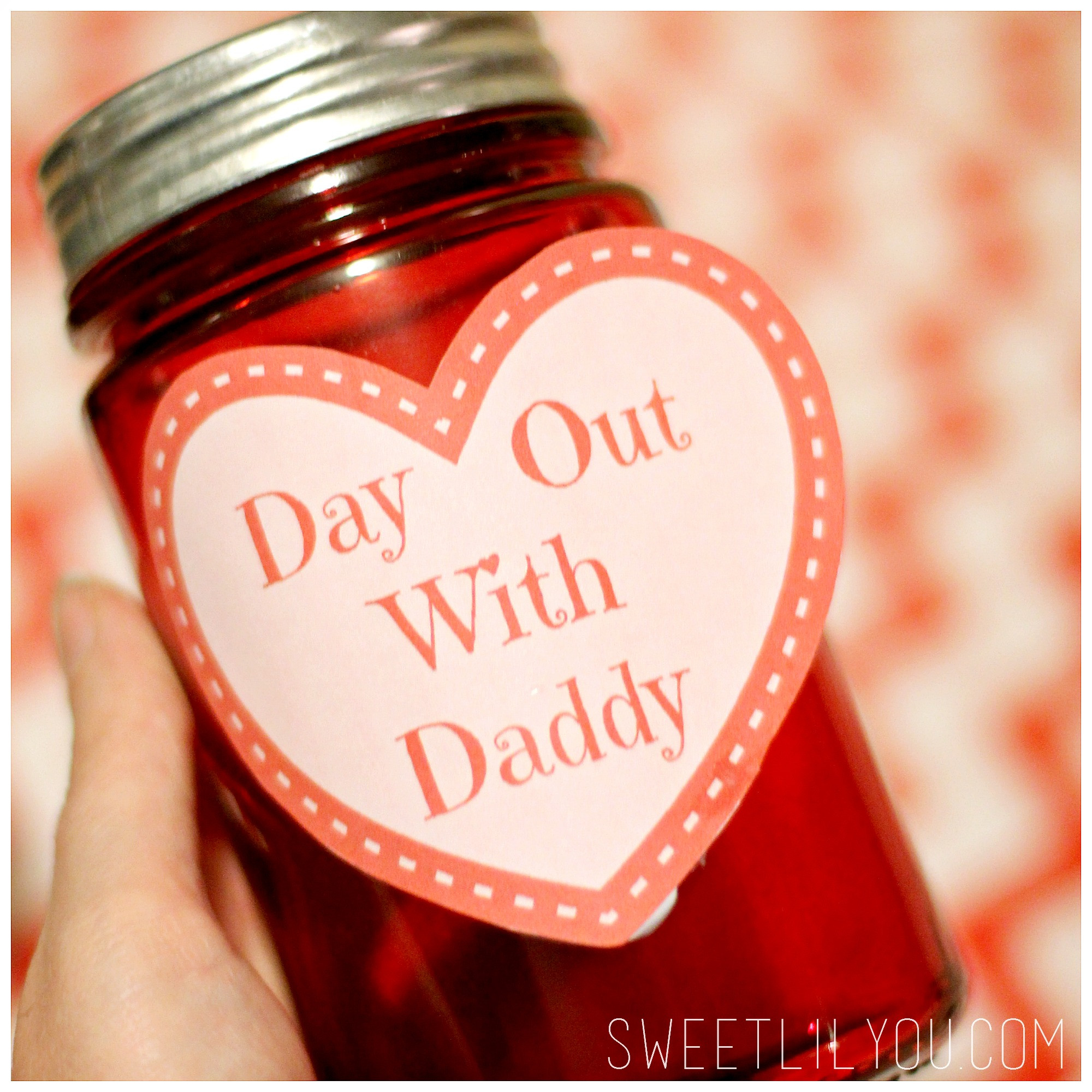 Father Daughter Valentine Gift Ideas
 Day Out With Daddy Jar Valentine s Day Gift for Dad