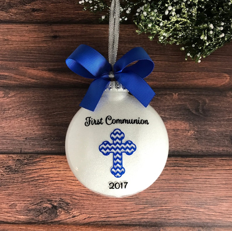First Communion Gift Ideas Boys
 First munion Gift Boy First munion Ornament First