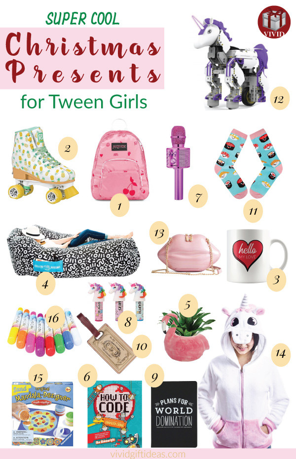 Gift Ideas For 16 Year Old Girls
 Top 16 Christmas Gift Ideas for Tween Girls Aged 9 12