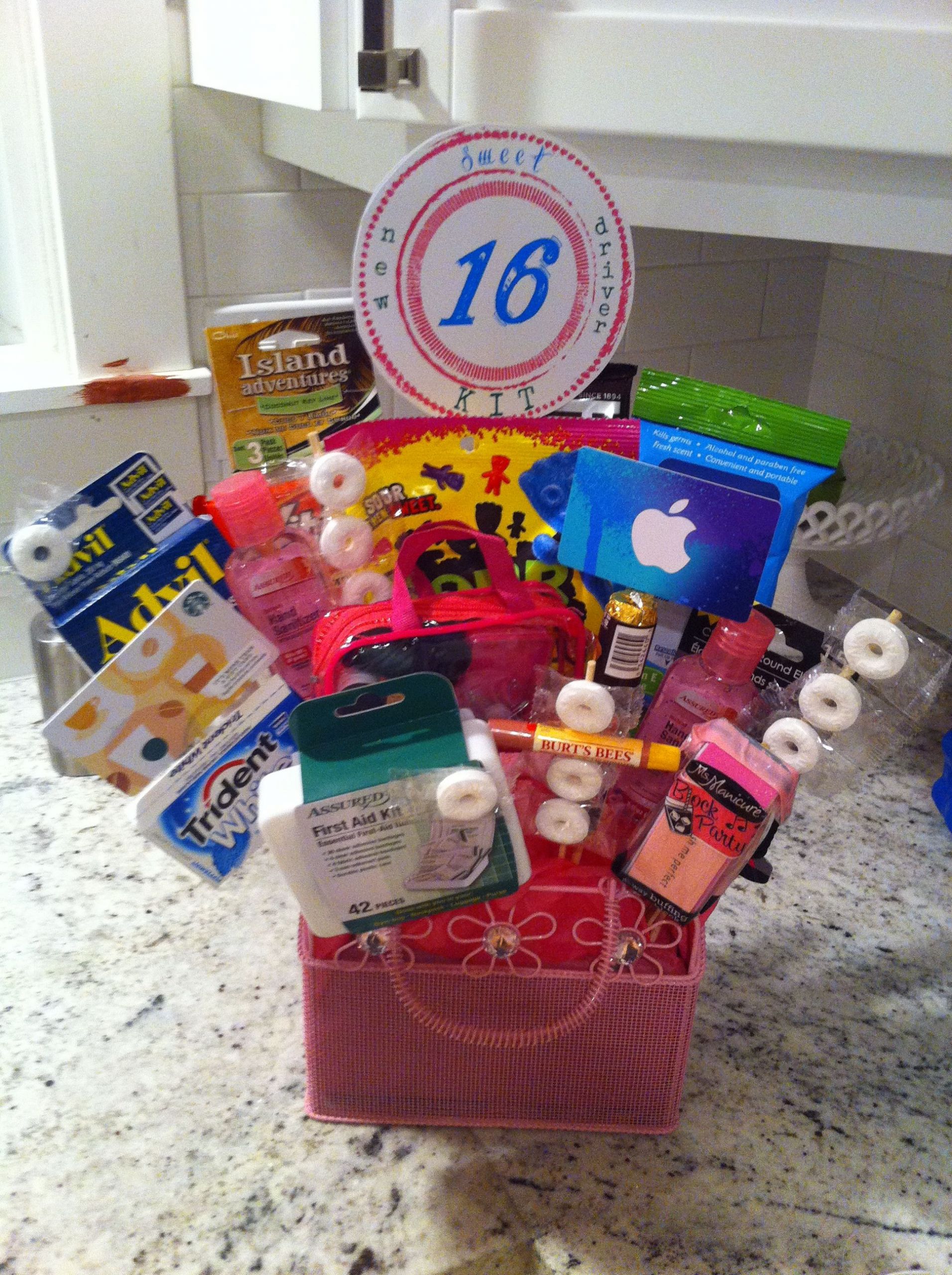 Gift Ideas For A New Girlfriend
 Great way to celebrate sweet 16 New Driver Gift bouquet