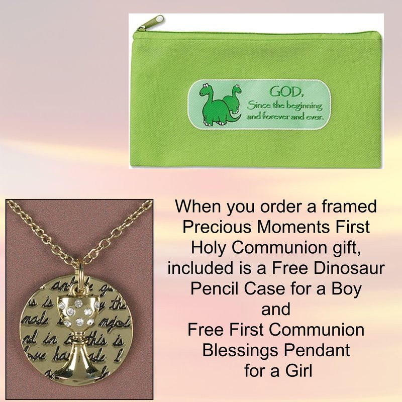 Gift Ideas For Boys 1St Communion
 Precious Moments First Holy munion Gift for boy or girl