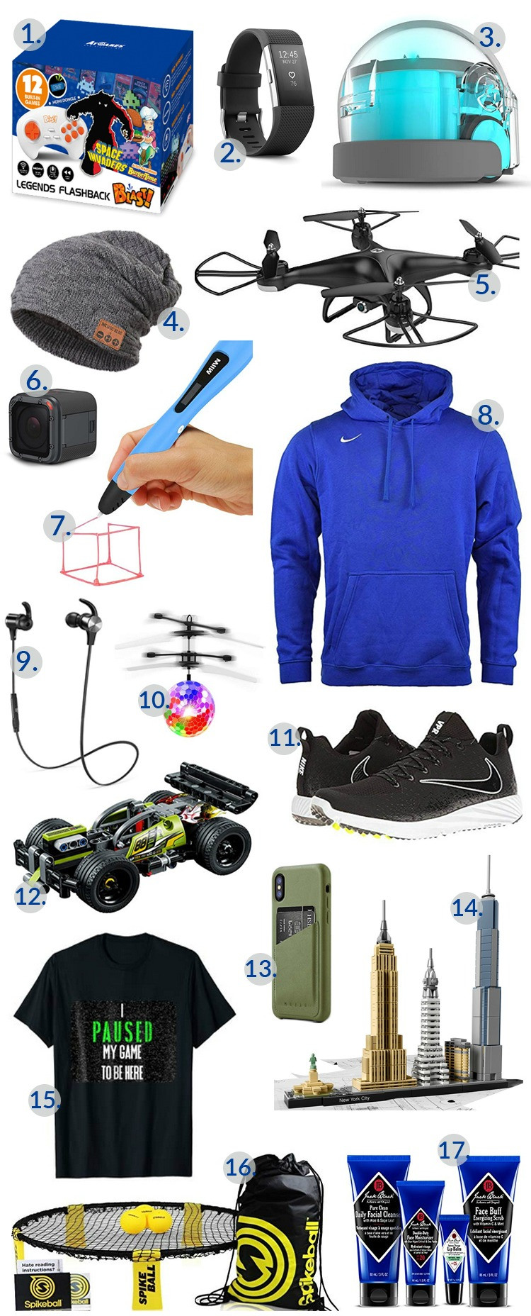 Gift Ideas For Boys
 17 Top Gift Ideas for Teen Boys on Your Shopping List