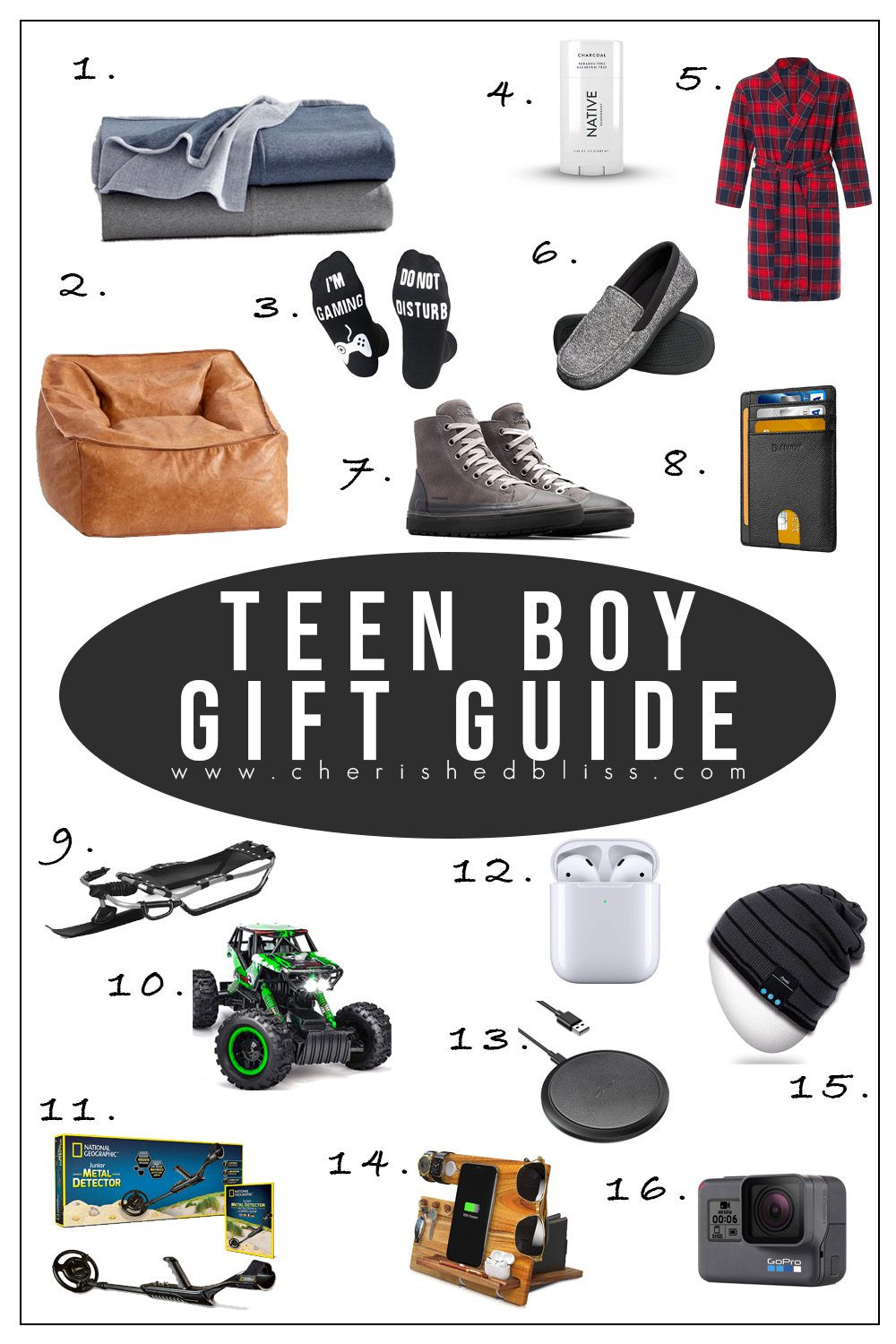 Gift Ideas For Boys
 Teen Boy Christmas Gift Ideas