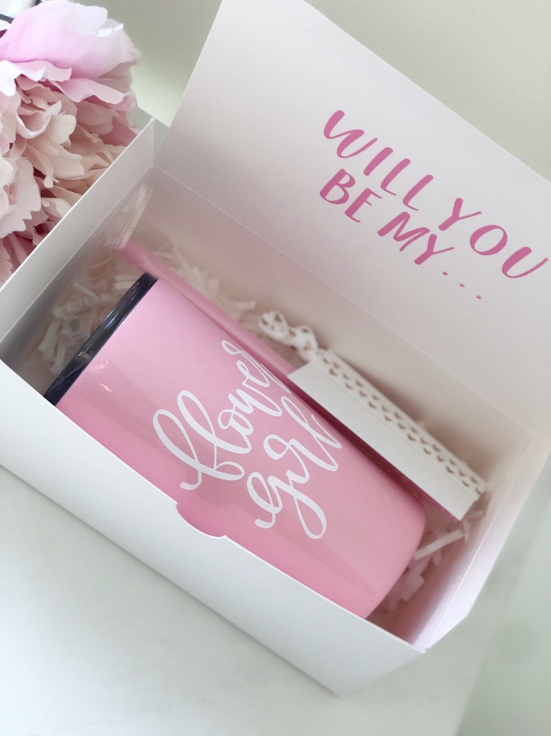 Gift Ideas For Flower Girls
 Flower girl proposal box set flower girl t ideas junior