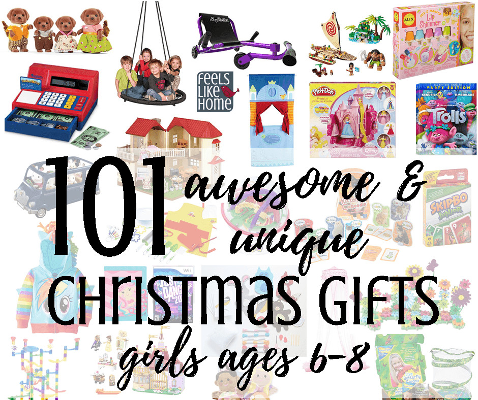 Gift Ideas For Girls Age 8
 101 Best Unique Christmas Gift Ideas for Girls Ages 6 8