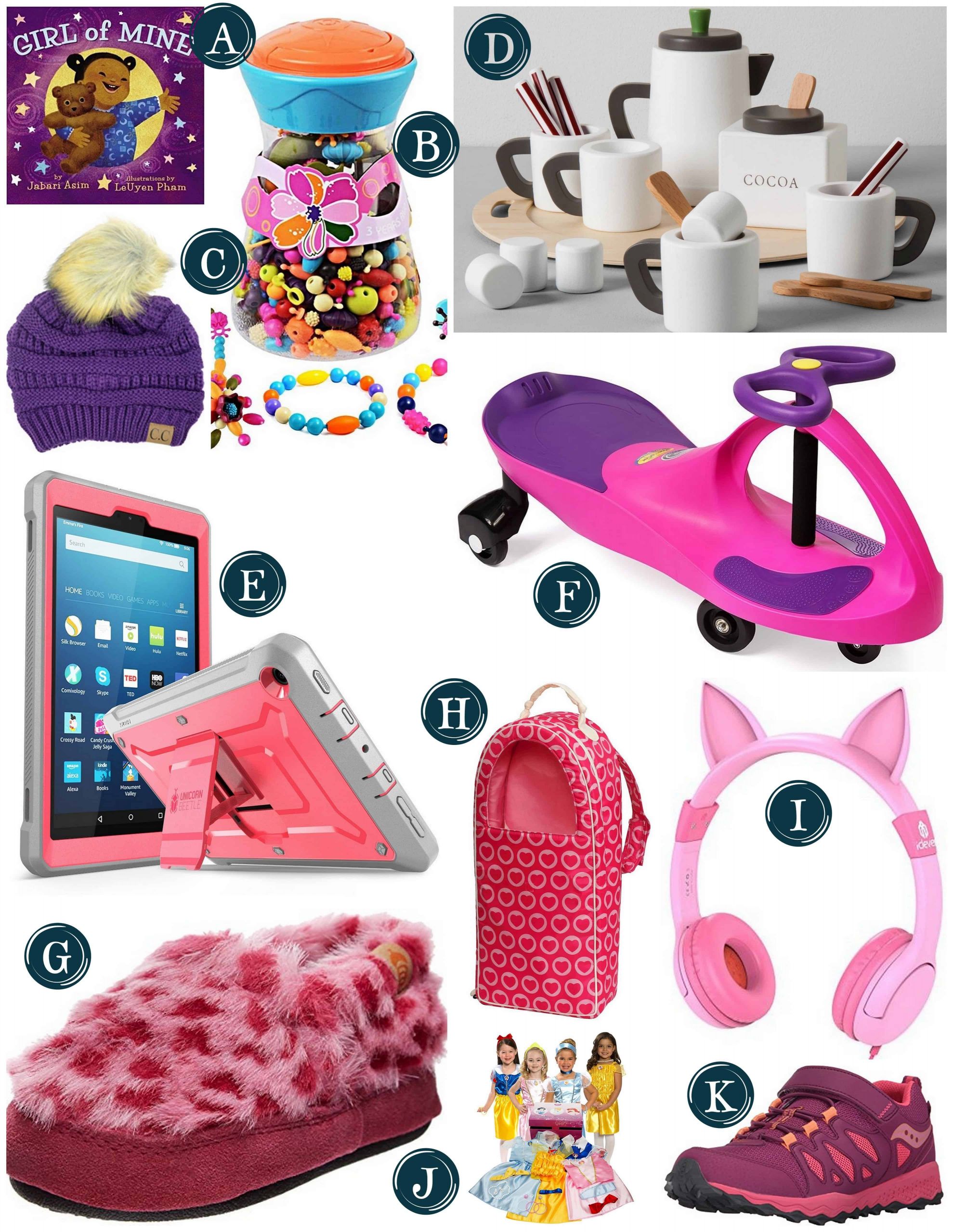 Gift Ideas For High School Girls
 Gift Guide for Little Girls Christmas Gift Ideas for Girls
