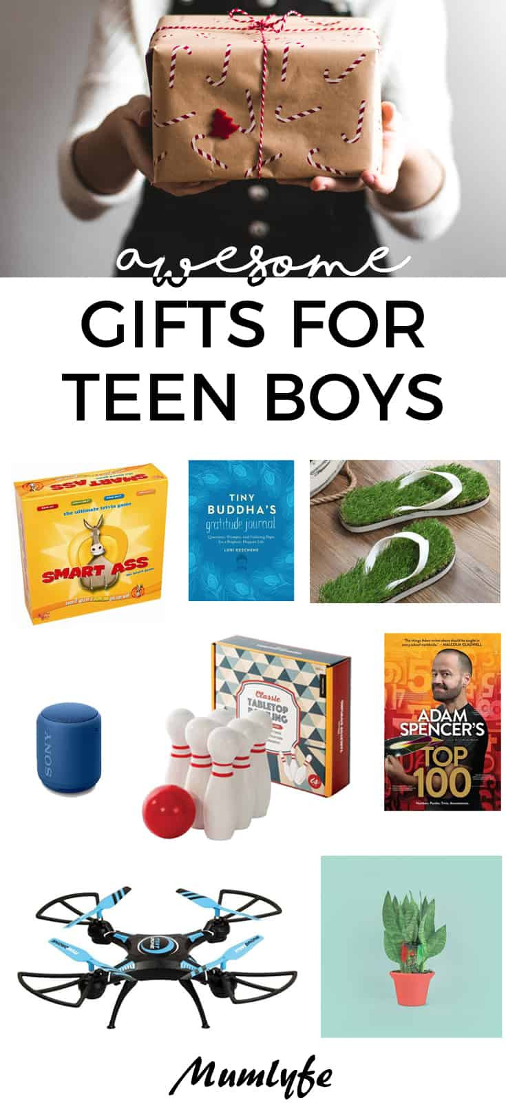 Gift Ideas For Teenage Boys
 Awesome t ideas for teen boys they will love anything