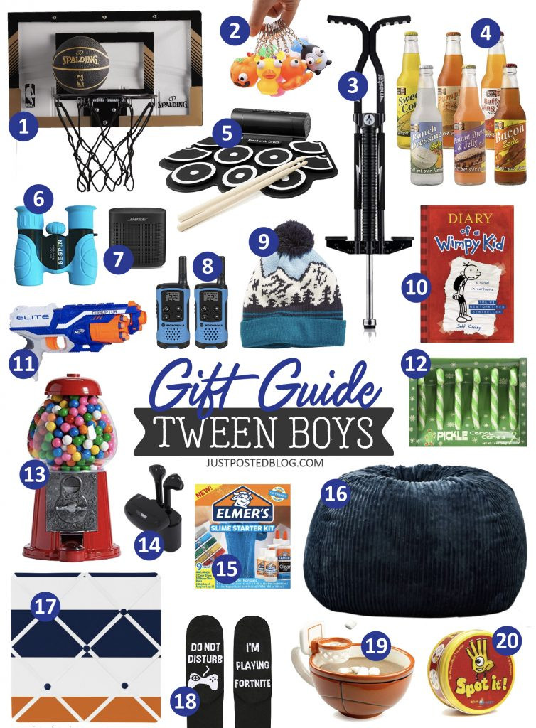 Gift Ideas For Tween Boys
 Gift Guide for Tween Boys – Just Posted