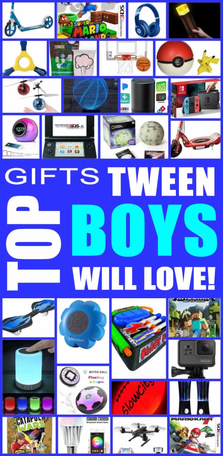 Gift Ideas For Tween Boys
 Top Gifts Tween Boys Will Love