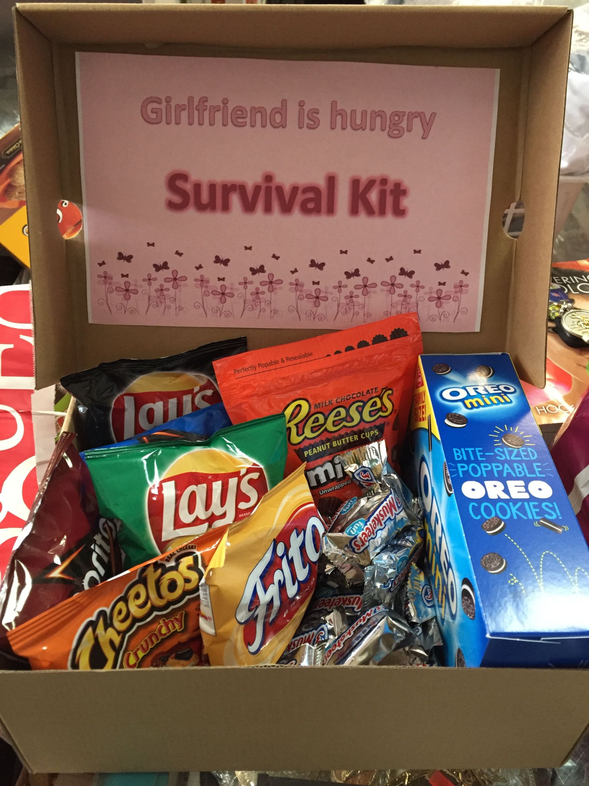Gift Ideas To Get Your Girlfriend
 You can keep this girlfriend survival kit in your car for