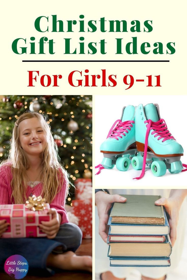 Girls Gift Ideas Age 11
 Christmas Wishlist Ideas for Tween Girls Ages 9 11 2020