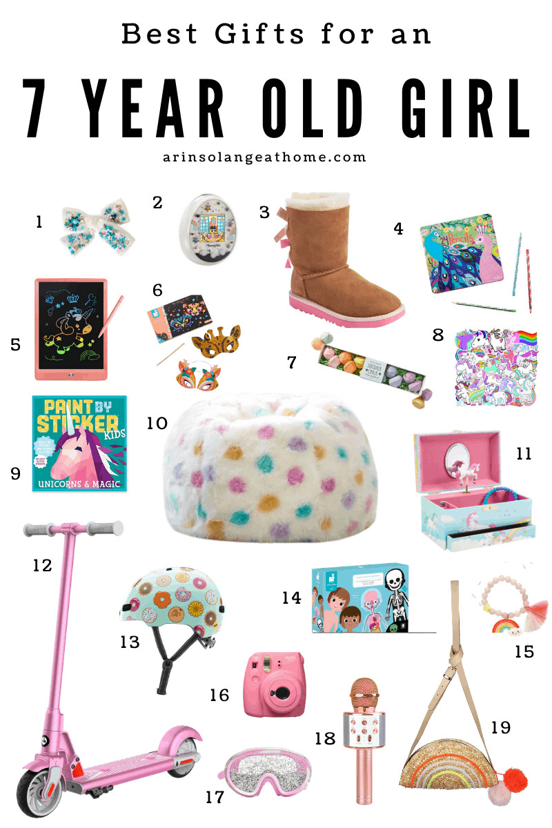 Good Gift Ideas For 12 Year Old Girls
 Best Gifts for 7 Year Old Girls arinsolangeathome