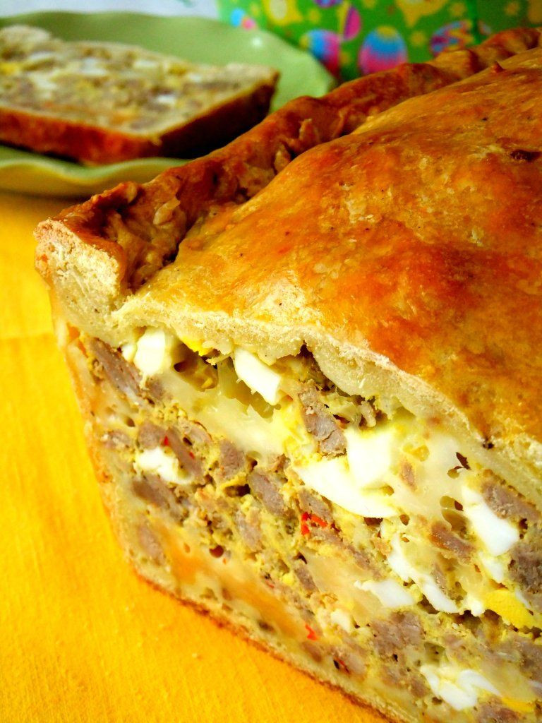 Italian Easter Bread With Meat
 Italian Easter bread I pinned with my main dishes simply
