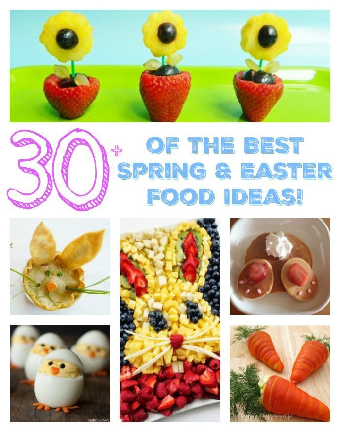 Kids Easter Party Snack Ideas
 The BEST Spring & Easter Food Ideas