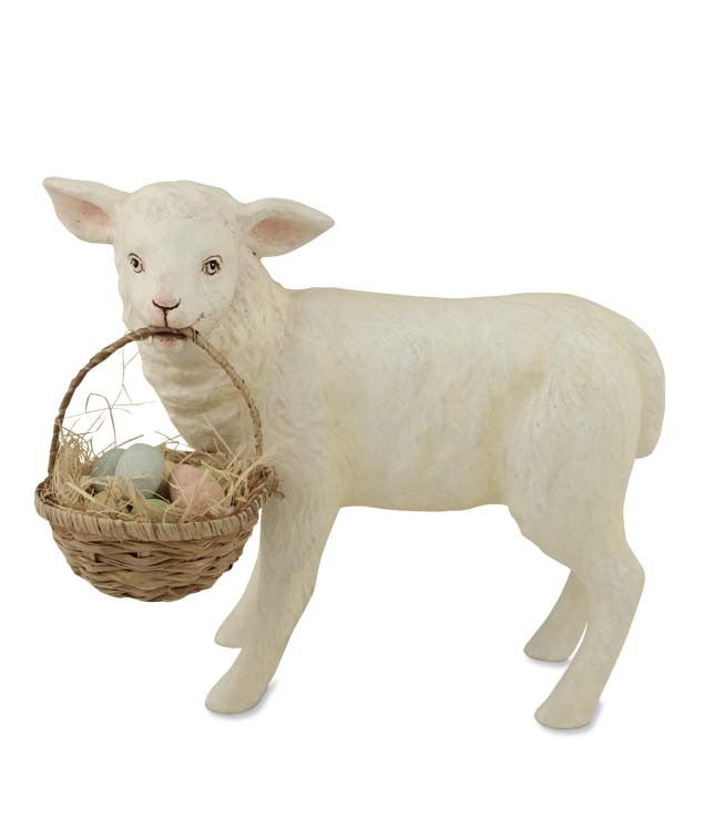 Lamb Easter Basket
 Easter Lamb With Basket