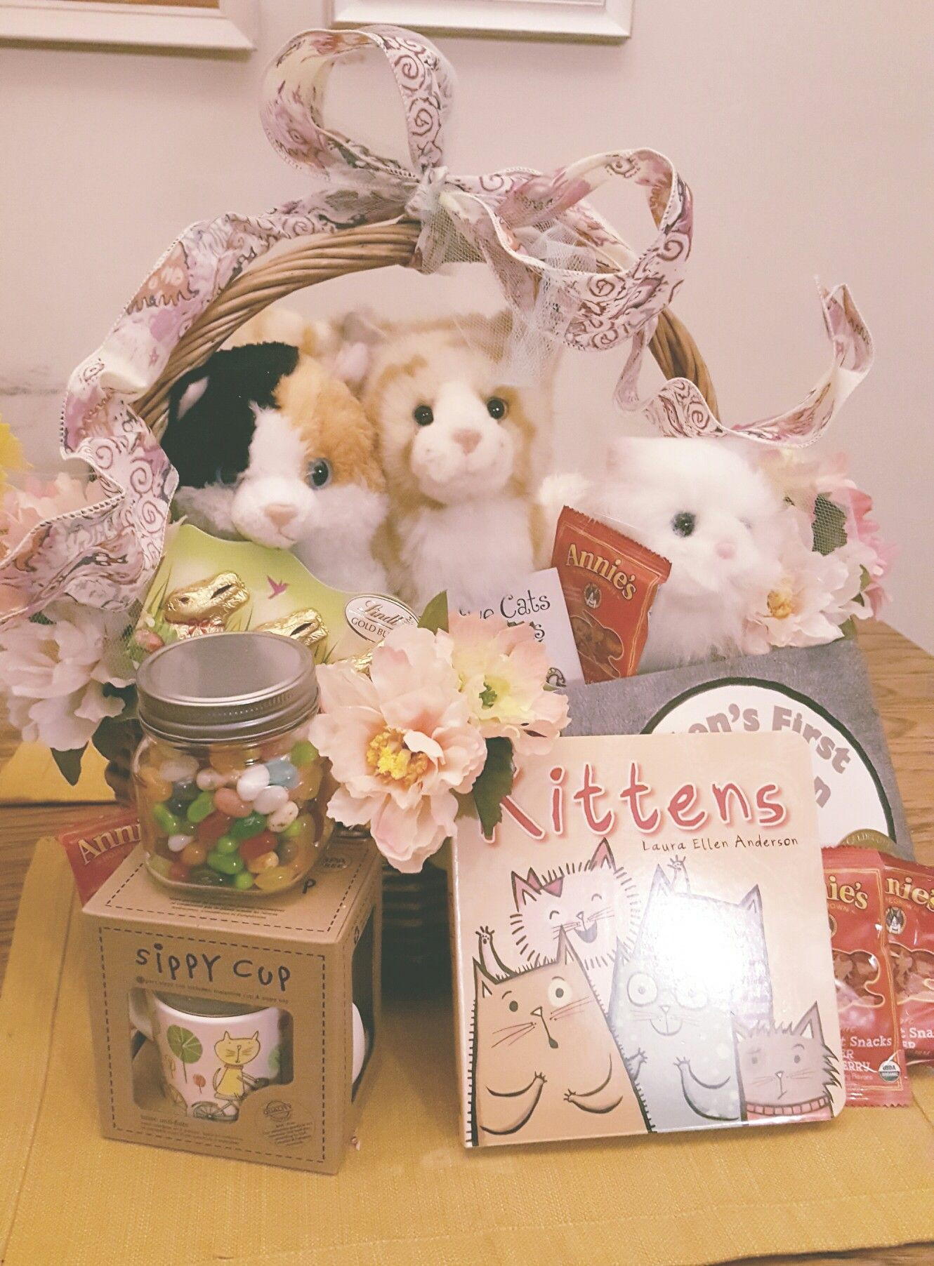 Little Girl Easter Basket Ideas
 Easter Basket Ideas For the little girls who love kittens