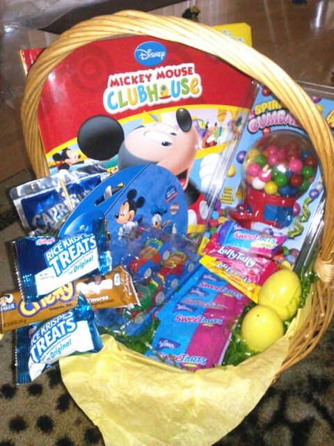 Mickey Mouse Easter Basket Ideas
 Mickey Easter basket