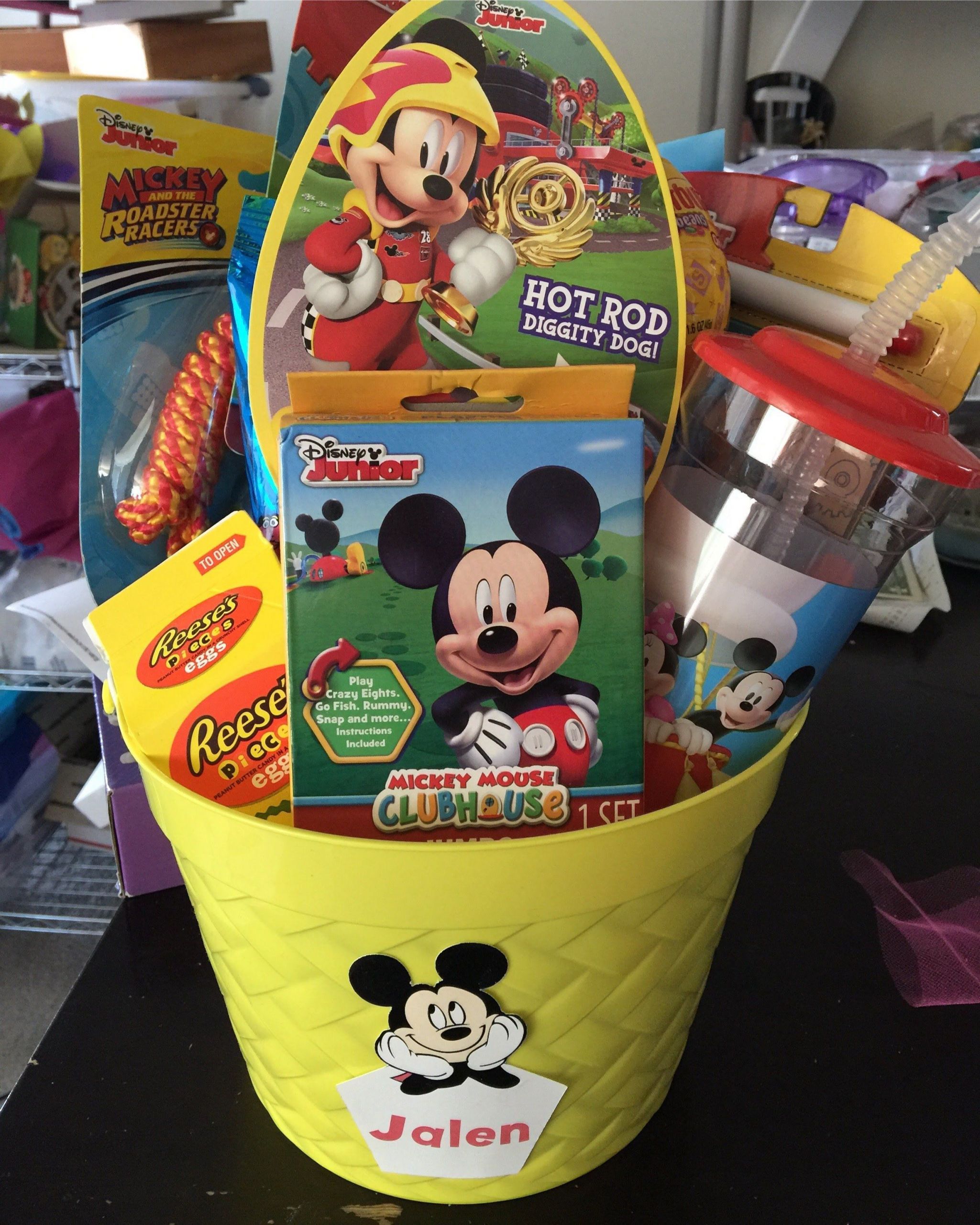 Mickey Mouse Easter Basket Ideas
 Mickey Mouse Easter Basket