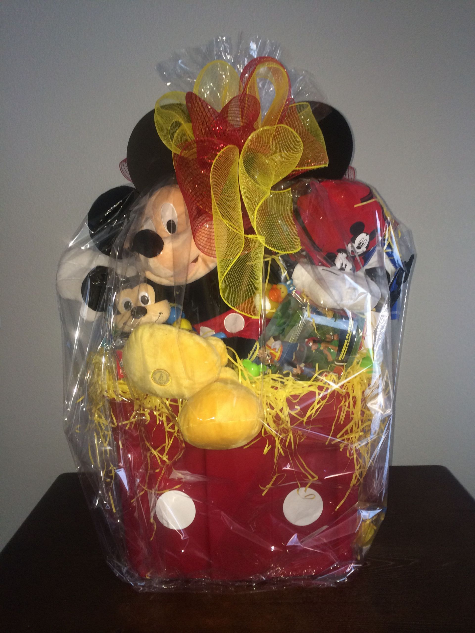 Mickey Mouse Easter Basket Ideas
 Mickey Mouse clubhouse easter basket baby boy baby s first