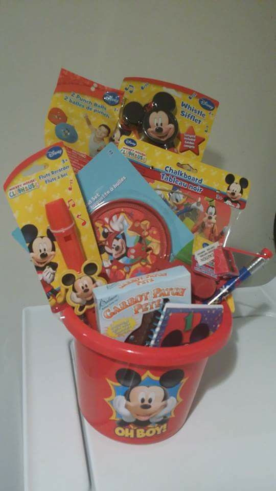 Mickey Mouse Easter Basket Ideas
 Easter basket Disney Mickey mouse