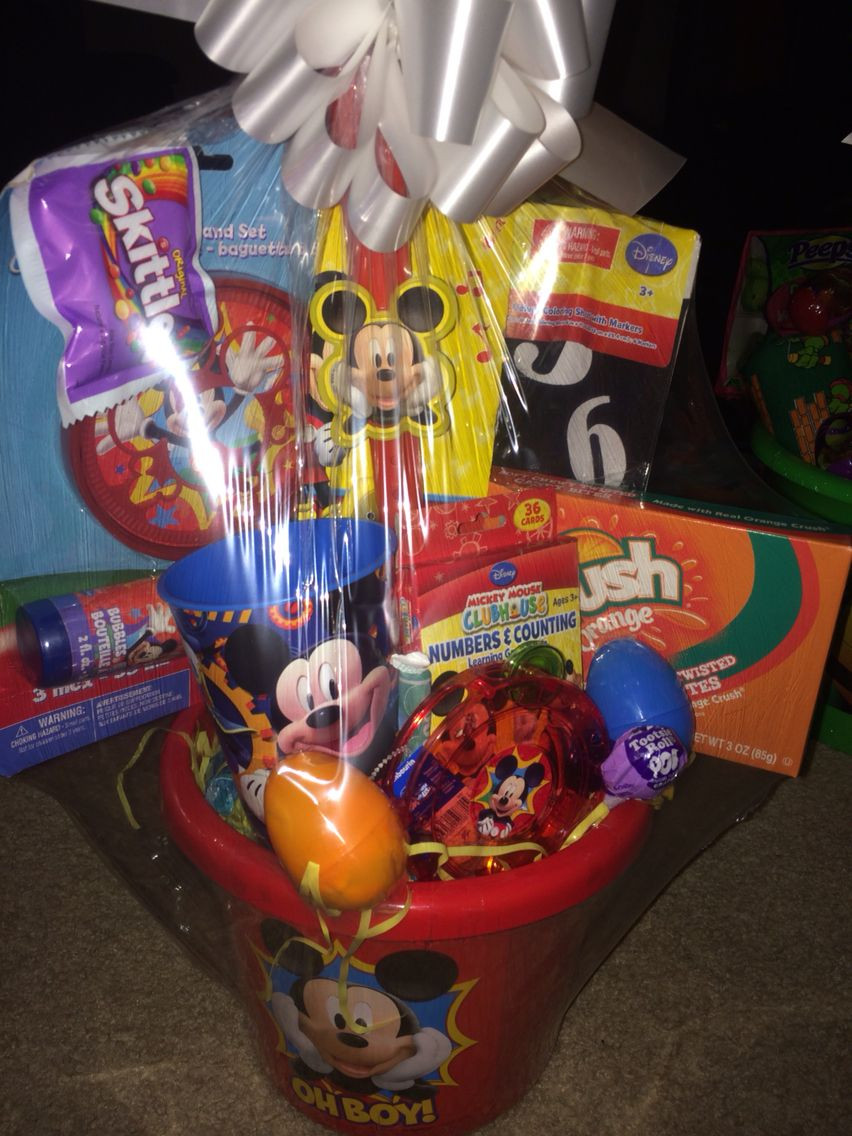 Mickey Mouse Easter Basket Ideas
 Mickey ️Mouse