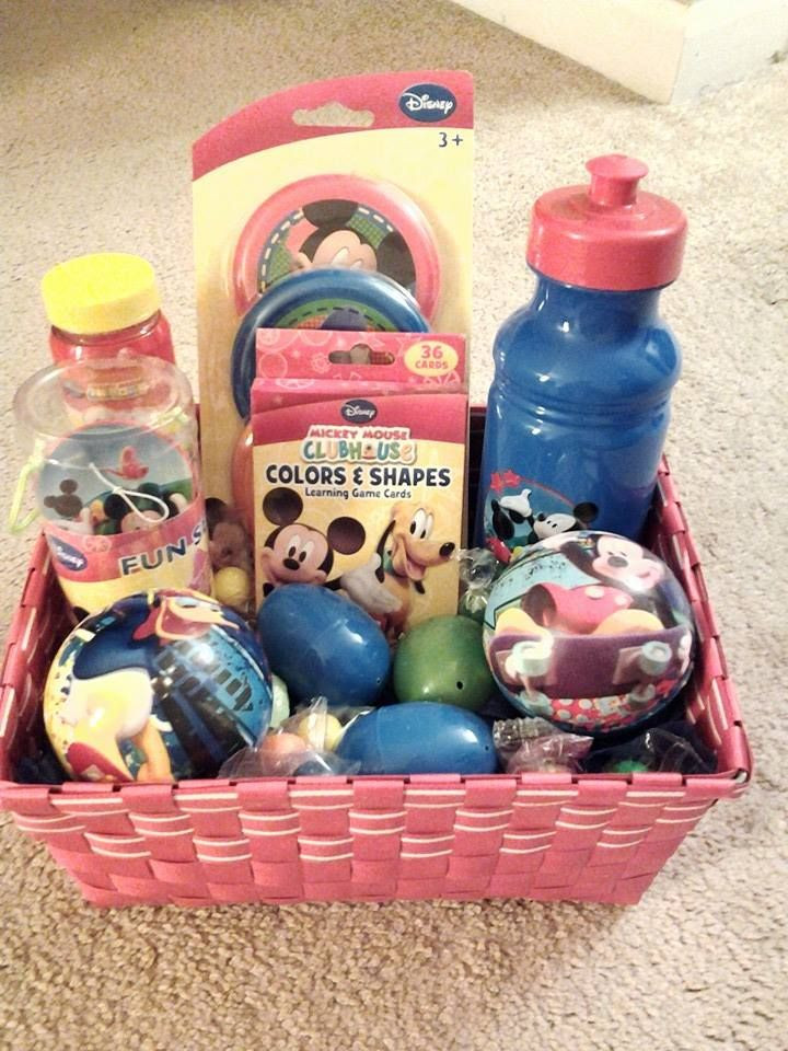 Mickey Mouse Easter Basket Ideas
 Mickey mouse t basket