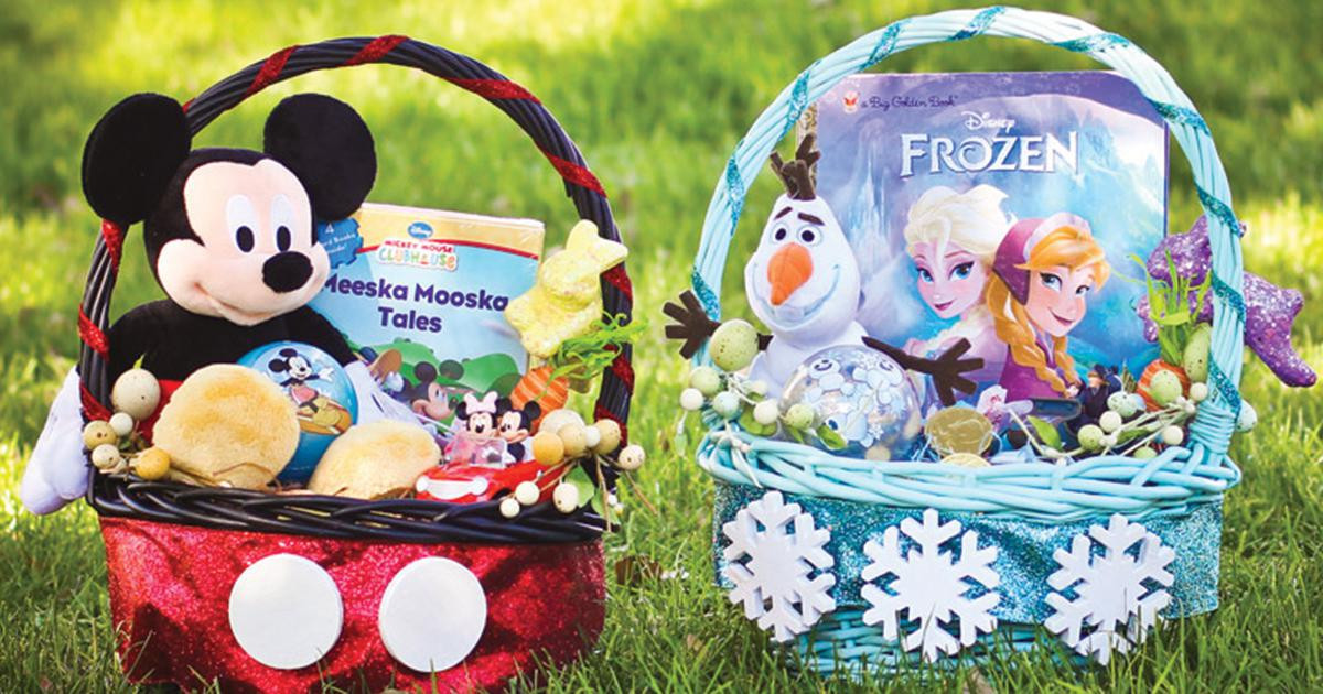 Mickey Mouse Easter Basket Ideas
 Disney DIY Mickey and FROZEN Easter Baskets