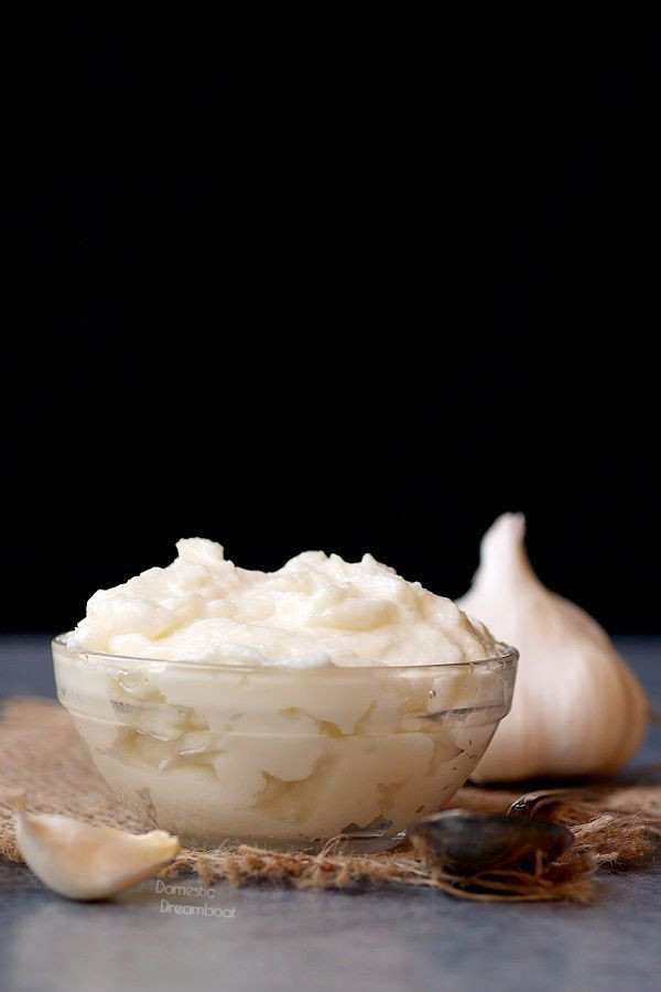 Middle Eastern Garlic Sauce Recipes
 Lebanese Garlic Sauce Toum is filled with garlic flavor