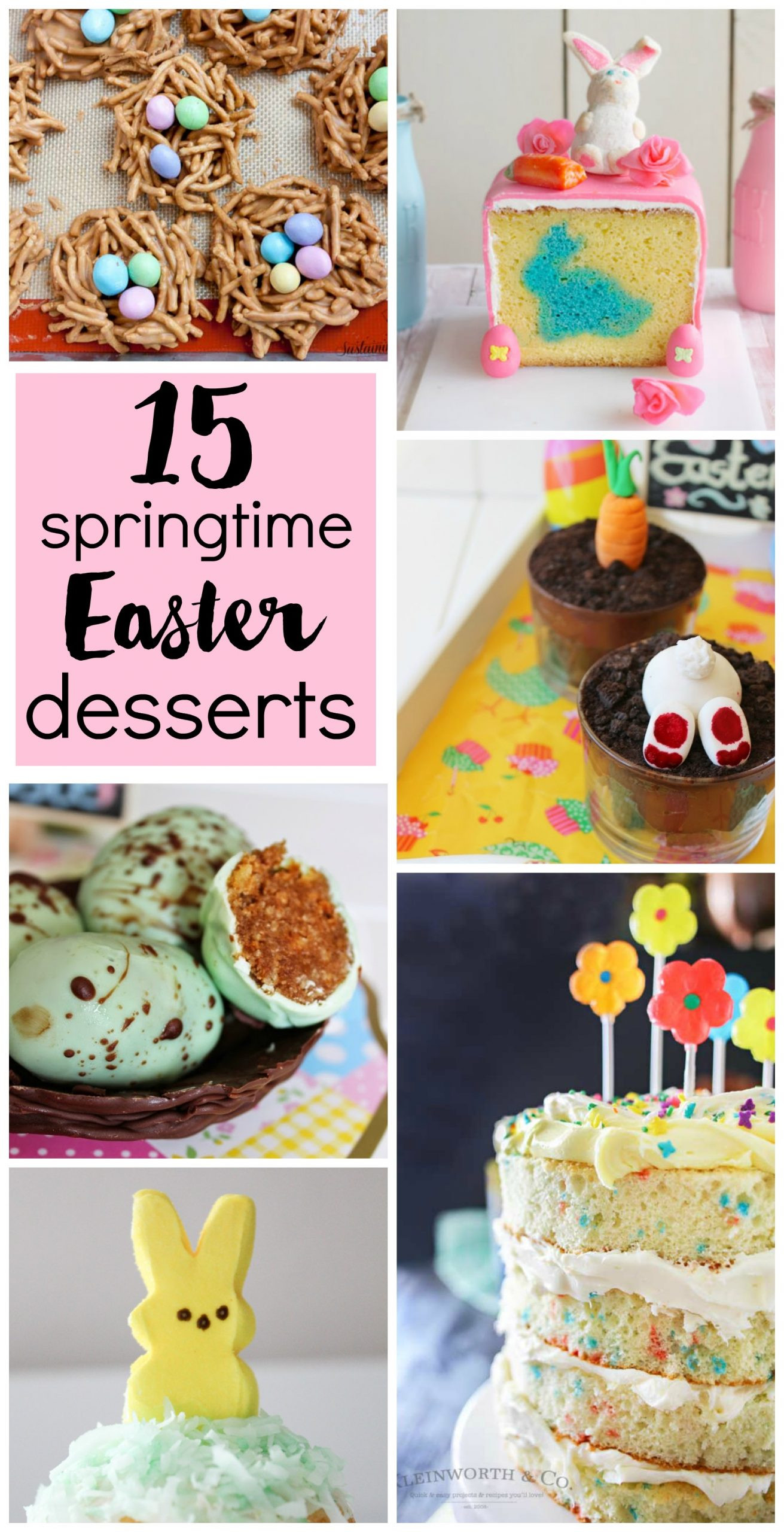 No Bake Easter Desserts
 15 Springtime Easter Desserts A Savory Feast