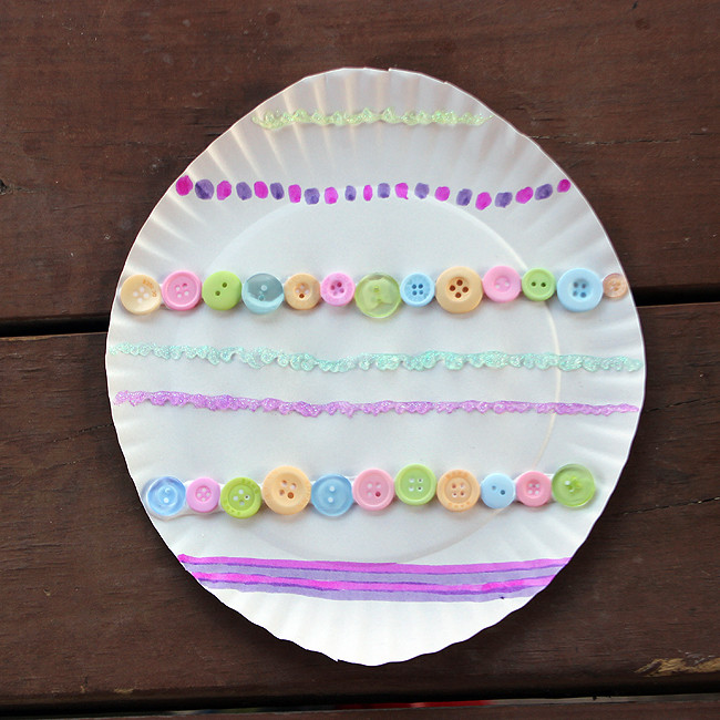 Paper Plate Easter Crafts
 Paper Plate Easter Egg