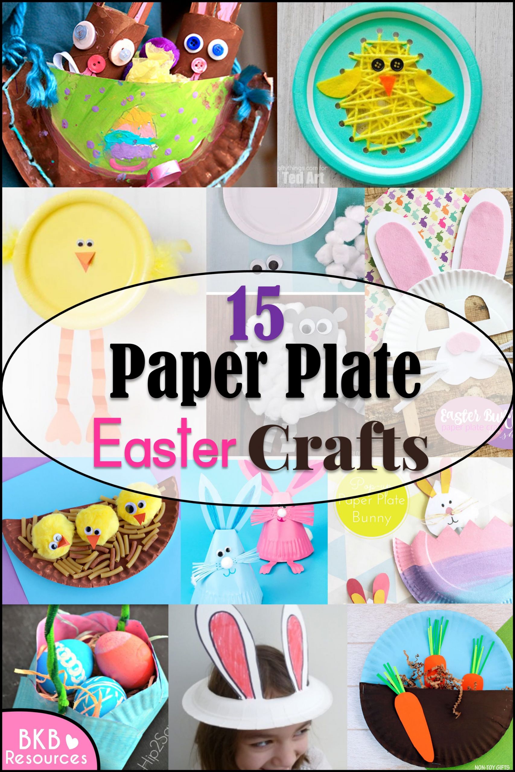 Paper Plate Easter Crafts
 15 Paper Plate Easter Crafts