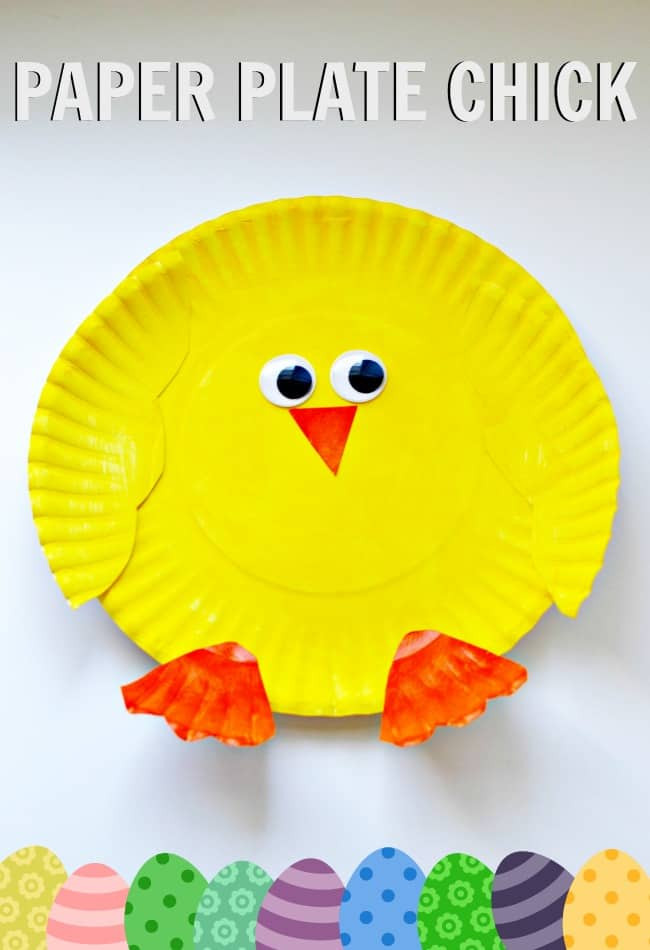 Paper Plate Easter Crafts
 Paper Plate Easter Chick