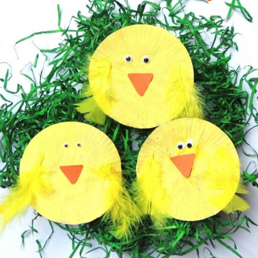 Paper Plate Easter Crafts
 Paper Plate Easter Chick Craft for Toddlers My Bored Toddler
