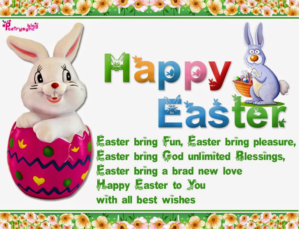 Quotes For Easter Wishes
 Easter Sunday Quotes Easter Bunny 2017
