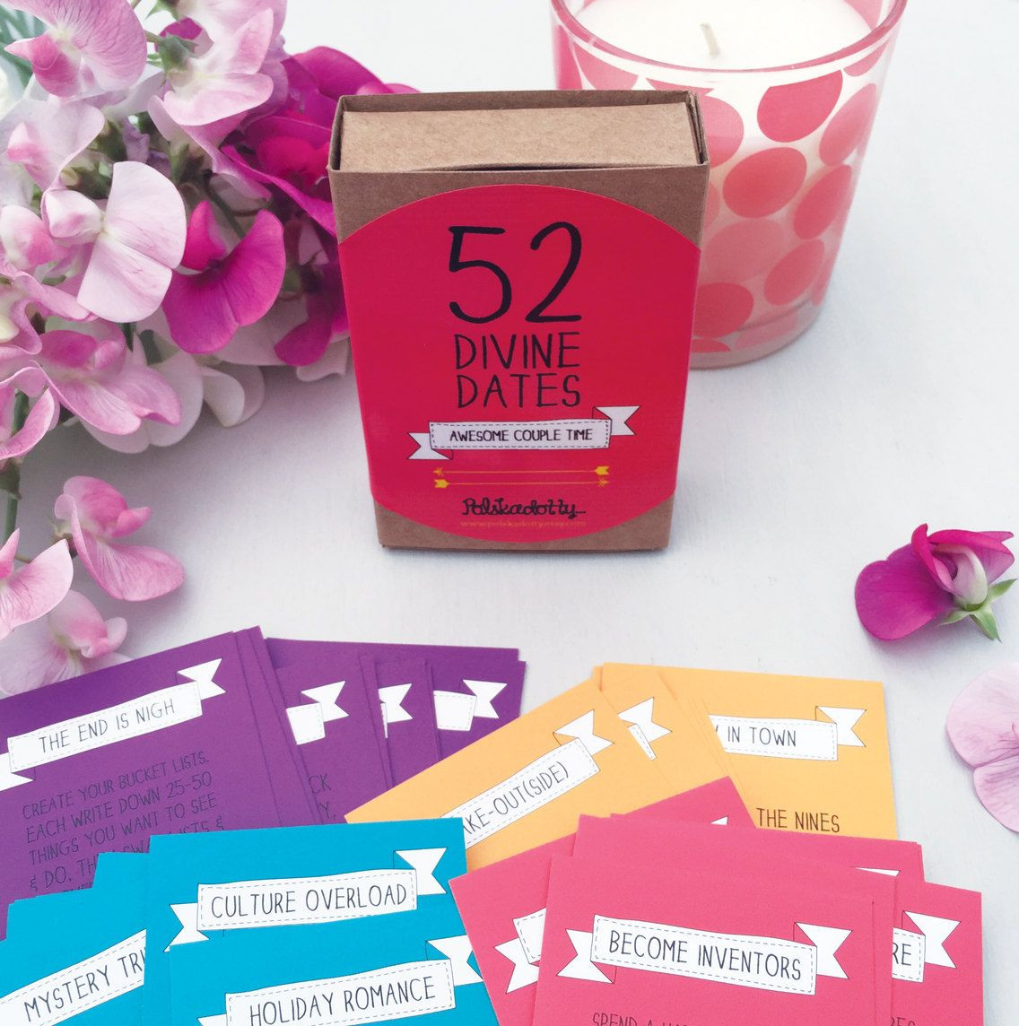 Romantic Gift Ideas For Girlfriend
 Anniversary idea Date night Ideas 52 Divine Dates