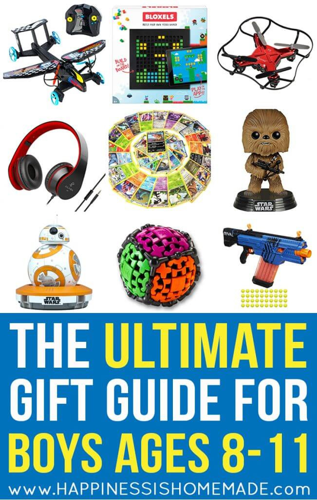 Small Gift Ideas For Boys
 The Best Gift Ideas for Boys Ages 8 11 Happiness is Homemade