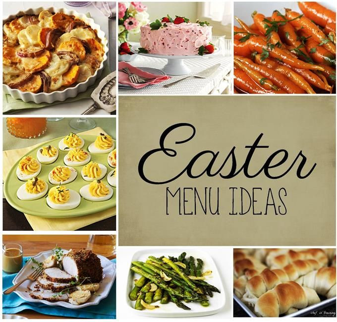 Typical Easter Dinner
 Easter Dinner Menu Ideas