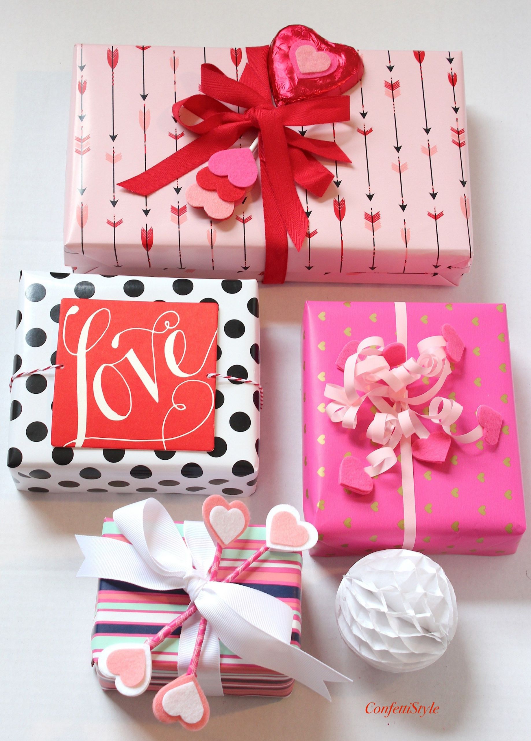 Valentine Day Gift Wrapping Ideas
 Gift Wrap Inspiration Valentine s Day Hearts & Arrows